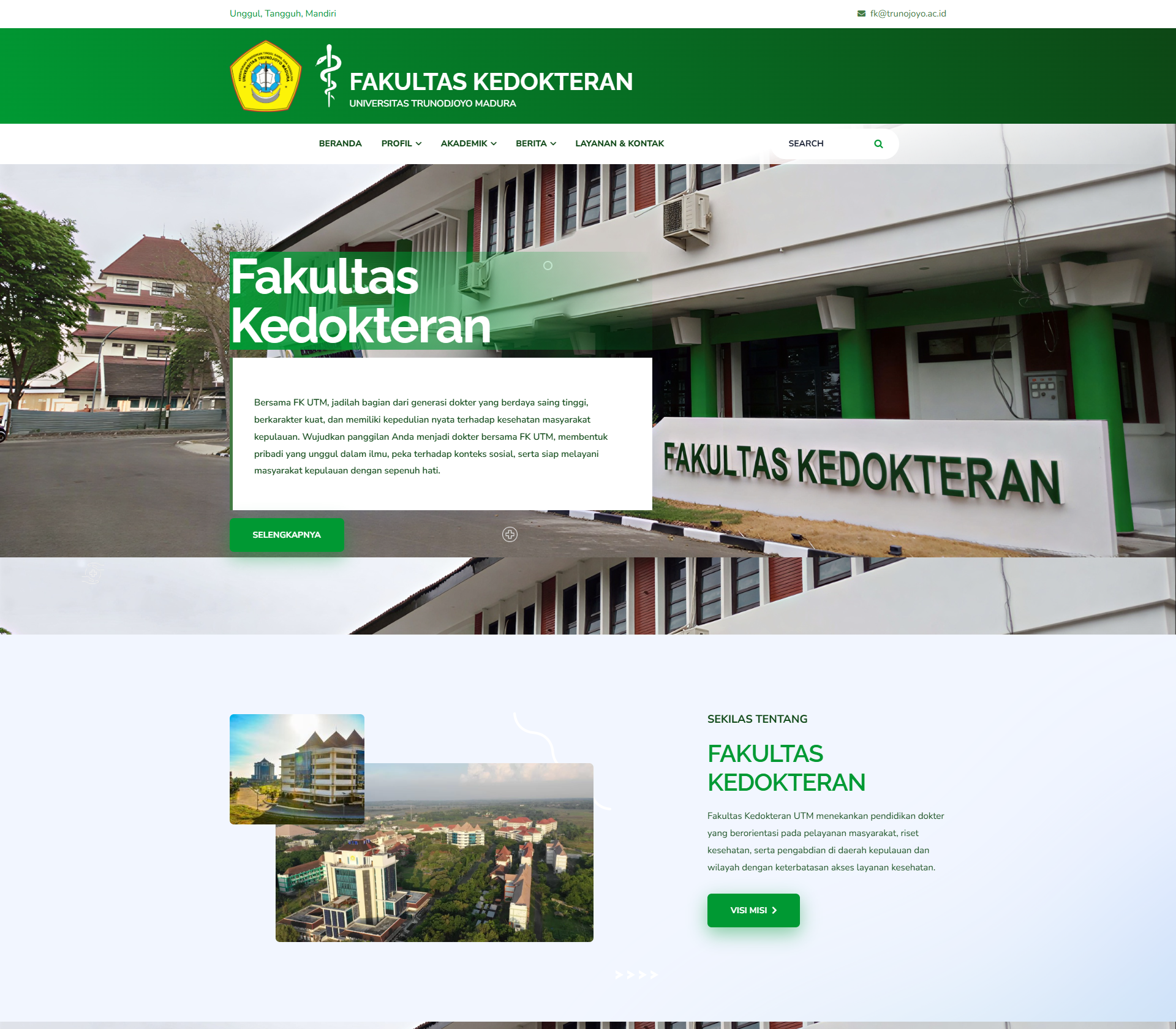 Website FK UTM Madura